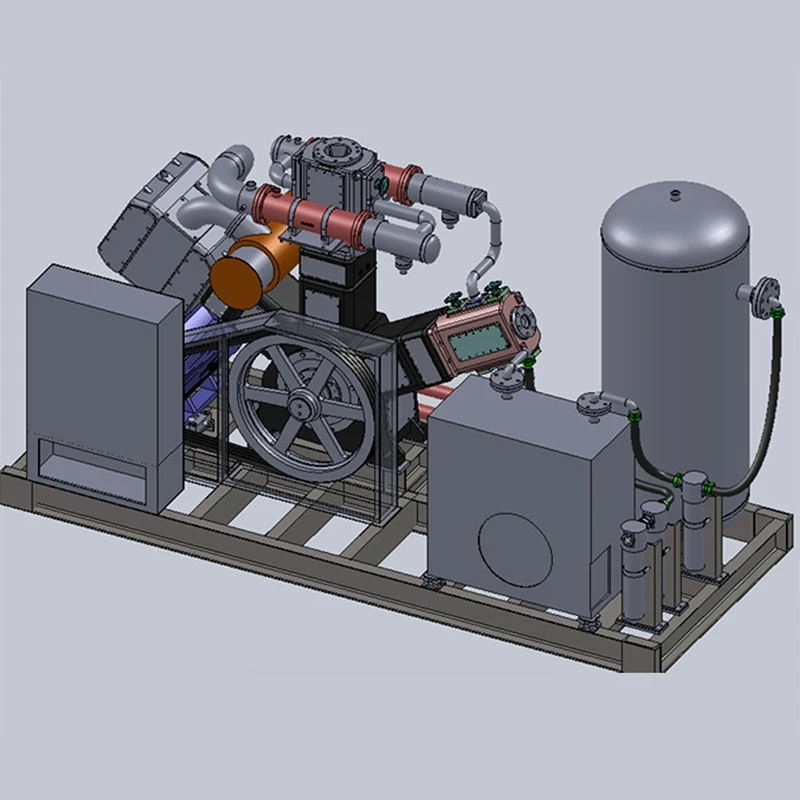Oil-free medium and high pressure compressor system(1)
